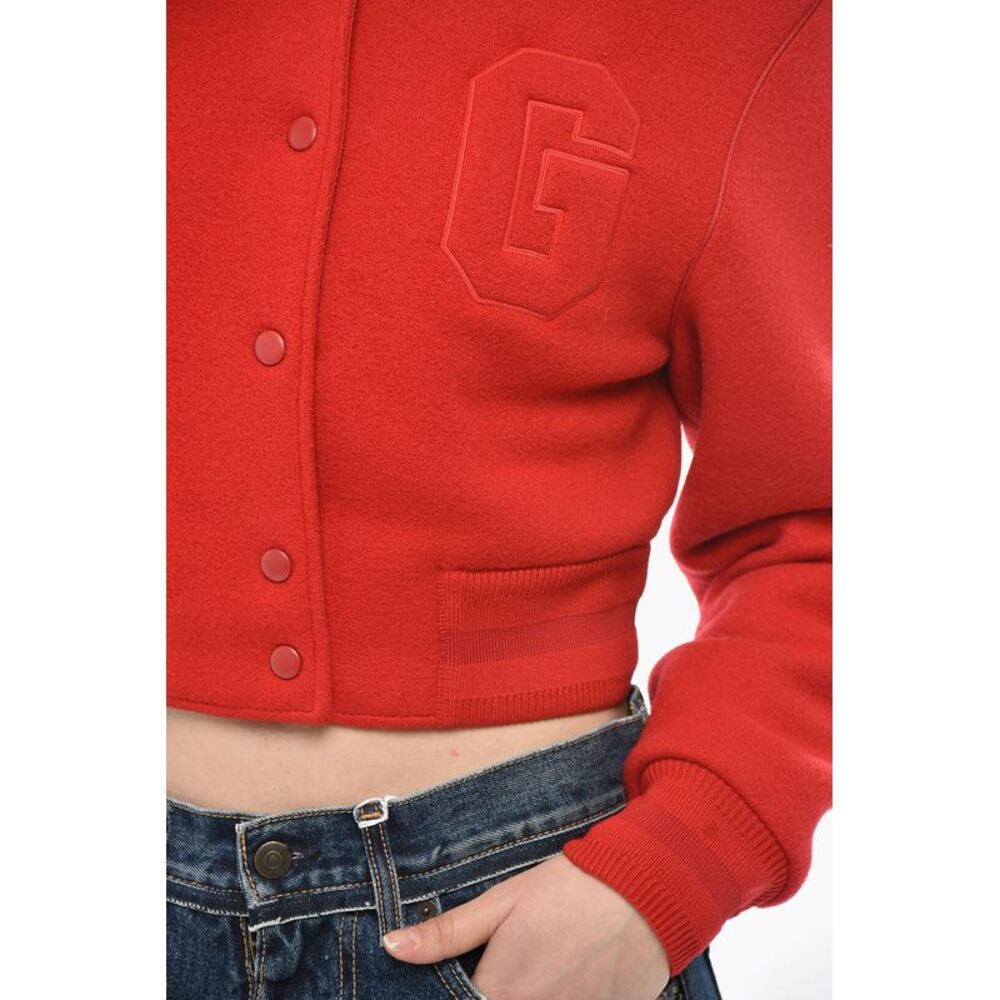 Wool Bomber with Embossed Monogram - Picture 4 of 5